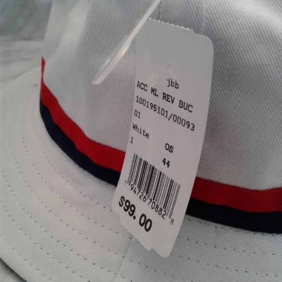 NWT Brooks Brothers Reversible Bucket Hat Cap unisex OSFM OS men's women's NEW - Picture 3 of 7